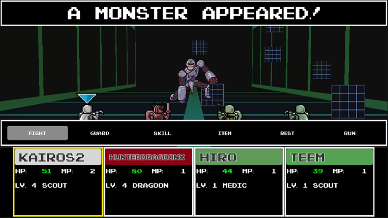 Super Extra Team Dungeon Game Image