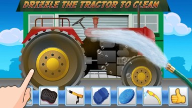 Tractor Washer: Farming Tractor Wash House Image