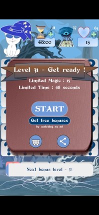 Wizard Code Hunter Memo Puzzle screenshot