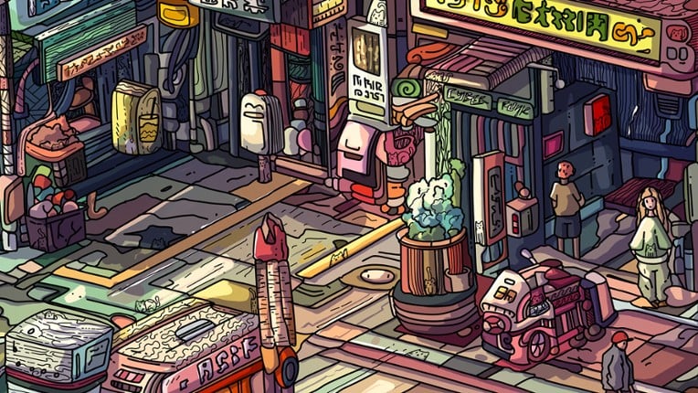 100 Cyberpunk Cats screenshot