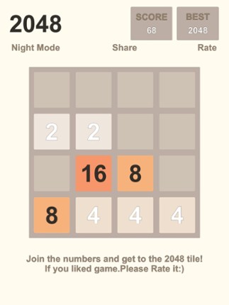 2048 Number Image