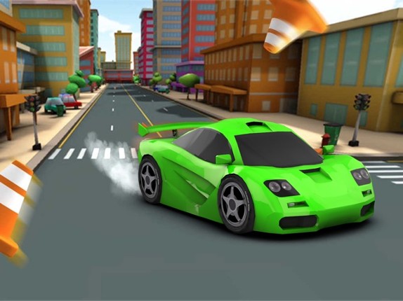 3D Street Race Extreme Car Traffic Highway Road Racer Free Game screenshot