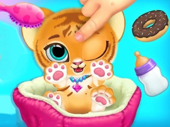 Baby Tiger Care Game Cover