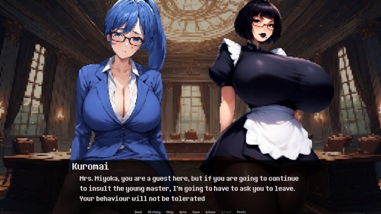 Dominated by: Yandere Goth Maid screenshot