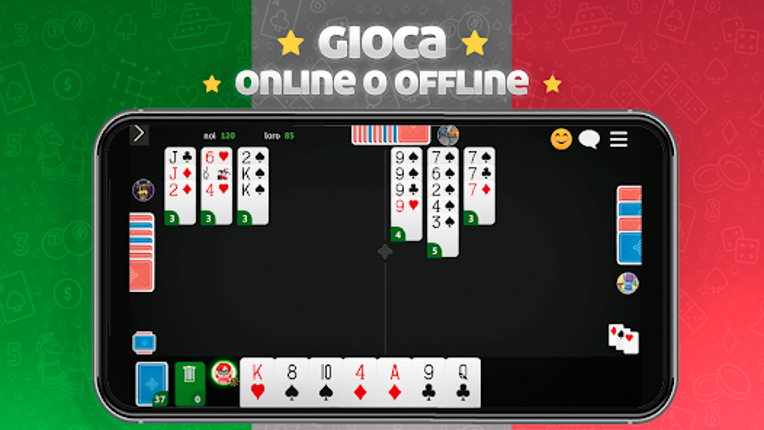 Burraco Italiano Online: Carte screenshot