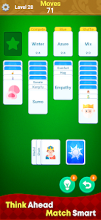 Cardle: Word Solitaire Puzzle screenshot