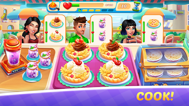 Cooking Train - Food Games Image
