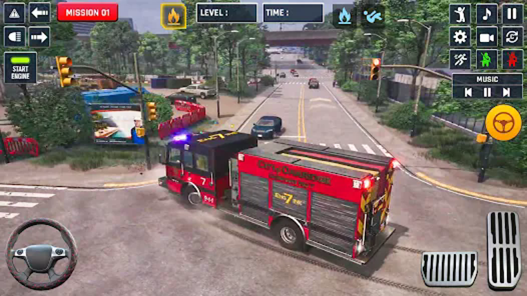 Fire Truck: Truck Driving Game Image