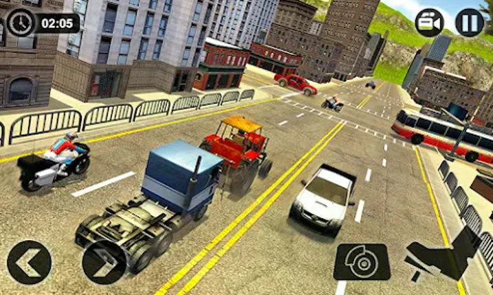 Offroad Tractor Pulling Driver screenshot