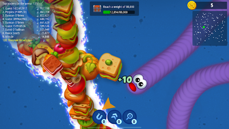 Worms.Zone screenshot