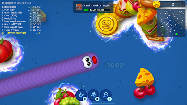 Worms.Zone screenshot