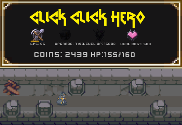 Click Click Hero Game Cover