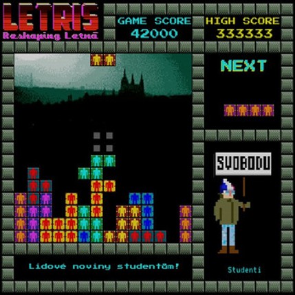 Revolution Booster: LETRIS (Reshaping Letná) Image