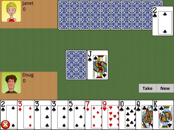 Gin Rummy. screenshot