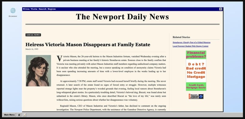 Gumshoe Detective Agency: The First Case screenshot