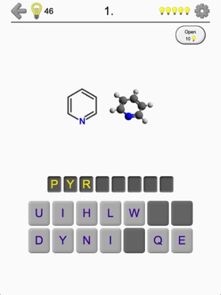 Heterocyclic Compounds: Names of Heterocycles Quiz screenshot