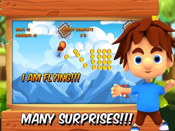 Hopper Steve - platformer games in adventure world screenshot