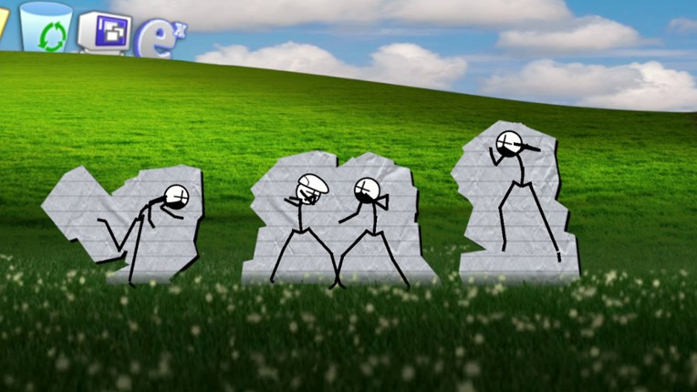 Keyboard Warrior Stickman - Typing Beat Em Up Image