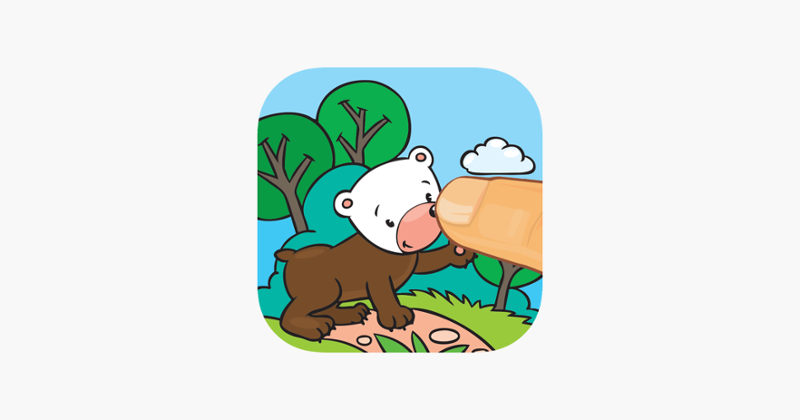 Kids Tap to Color - Zoo Coloring Book For Kids Image