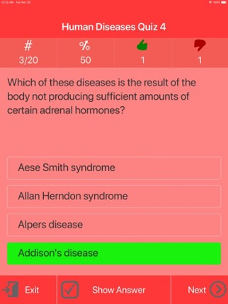Nursing : Human Diseases Quiz Image