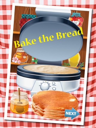 Pancake Maker Bakery game - Making, Baking & Stacking of pancake tower screenshot