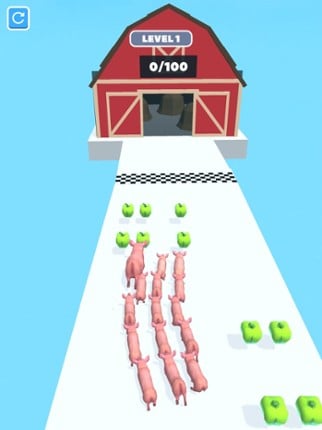 Pig Run 3D screenshot