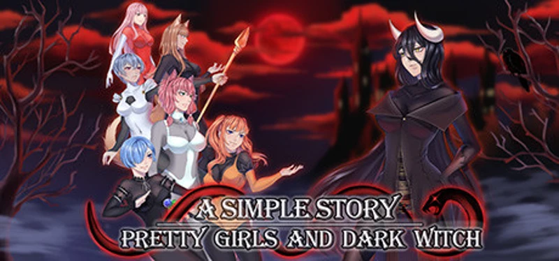 Pretty Girls and Dark Witch. A simple story Image