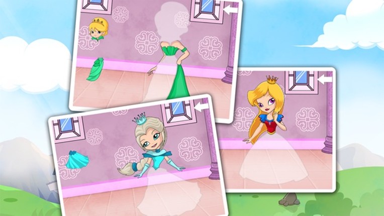 Princess puzzles for girls - Magical dress up puzzle games screenshot