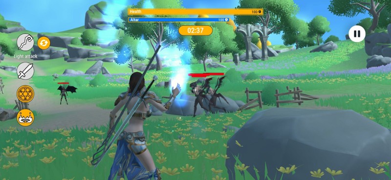 Waifu Wave Defenders screenshot