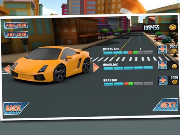 3D Street Race Extreme Car Traffic Highway Road Racer Free Game screenshot