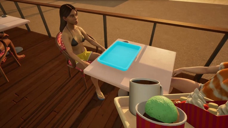 Beachside Cafe Simulator screenshot