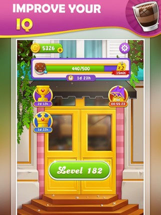 Brain training game:WordCoffee screenshot