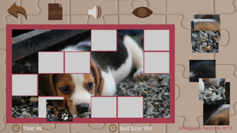 Cute Dogs Puzzle Image