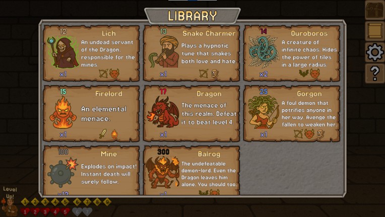 DungeonSweeper screenshot