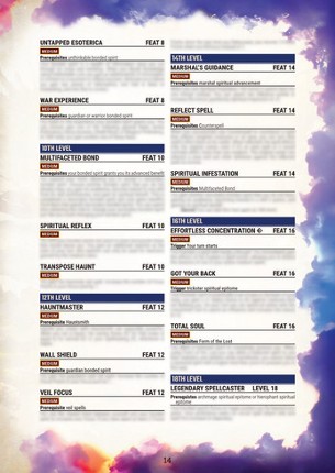 Eldritch Class Options: Medium screenshot