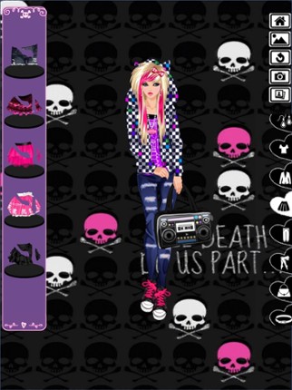 Emo Dress Up game Image