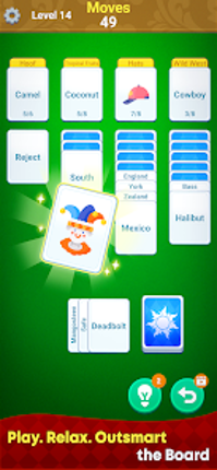 Cardle: Word Solitaire Puzzle Image
