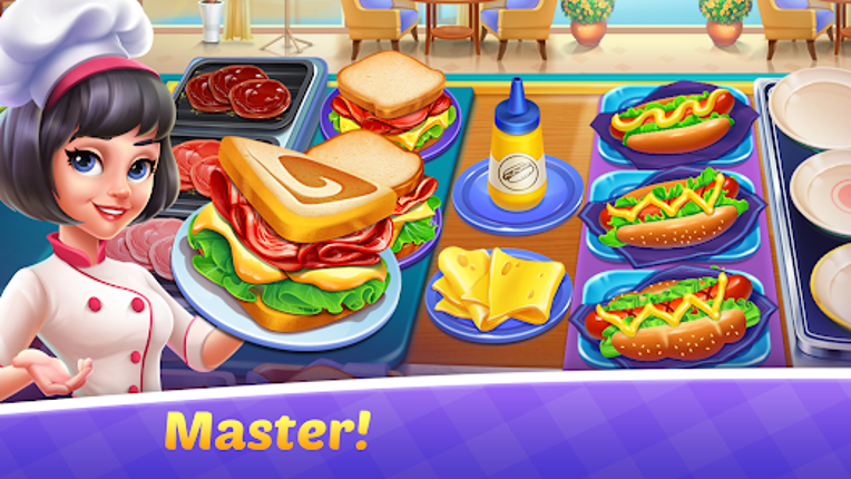 Cooking Train - Food Games screenshot