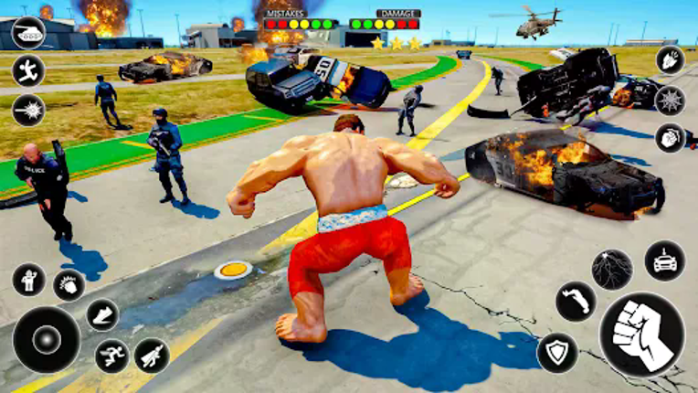 Grand Monster Rope hero Game screenshot