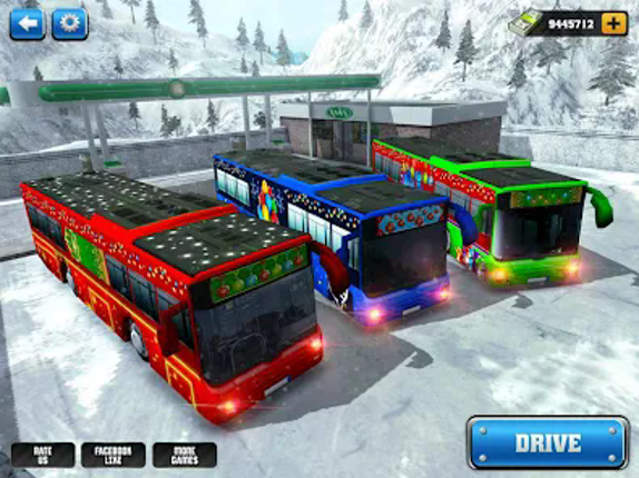 Off-Road Hill Bus Driving screenshot