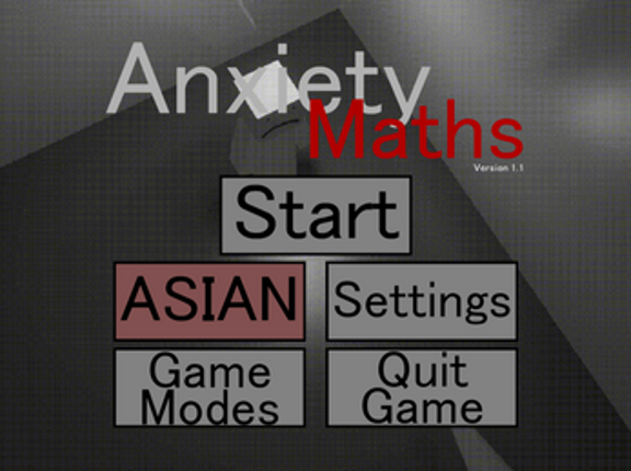 Anxiety Maths 3D Image