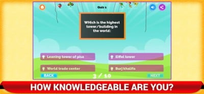 General Knowledge Quiz IQ Game Image