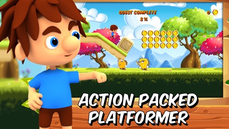 Hopper Steve - platformer games in adventure world screenshot