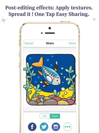 Kids Tap to Color - Zoo Coloring Book For Kids Image