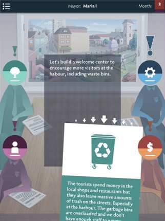 Mayor's Table screenshot