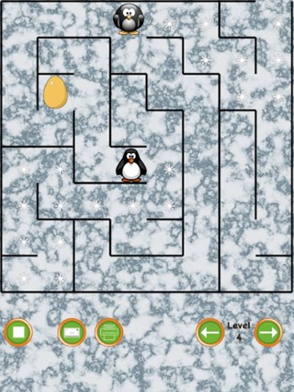 Penguin Maze Race (find the egg) screenshot