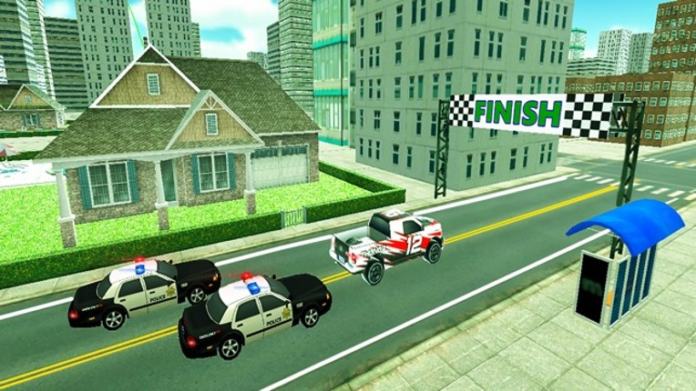 Police Chase Hot Car Racing Game of Racing Car 3D Image