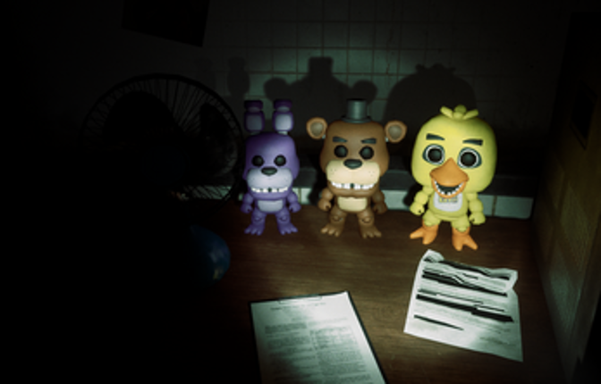The final glow of Freddy’s night    / Five Nights at Freddy's Image