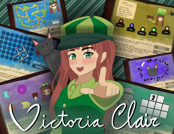 Victoria Clair and the Mystery Express Game Cover