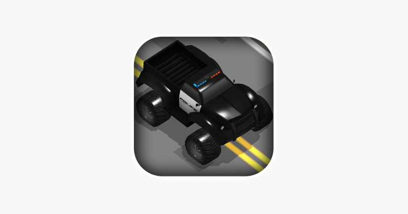 3D Zig-Zag  Offroad Cop Car -  On Furious Highway Fast Street Game Image